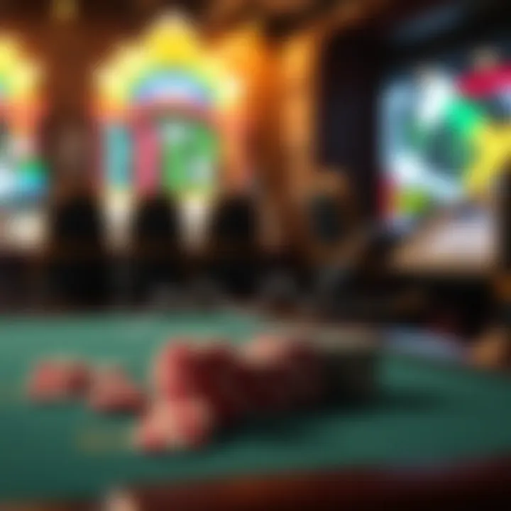 Chart illustrating market trends in online gambling