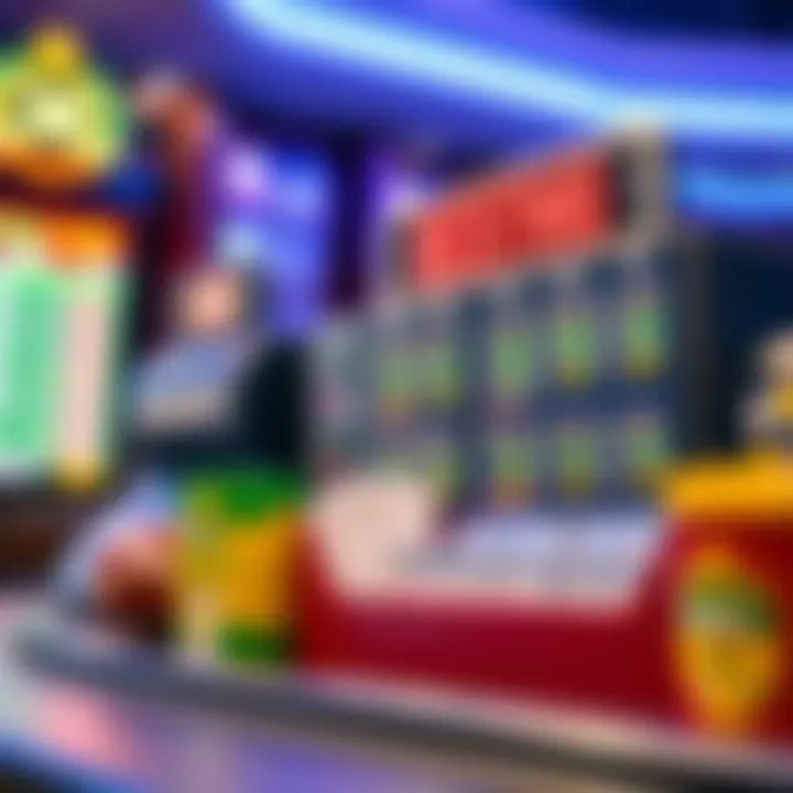 Visual representation of various betting options