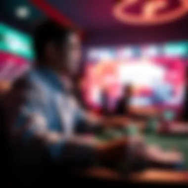 Conceptual image highlighting the benefits of using poker simulators for skill development.