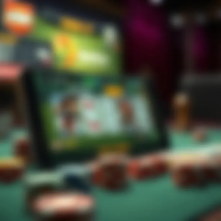 Unique Features of Gaming Apps User interface showcasing unique features of gaming apps