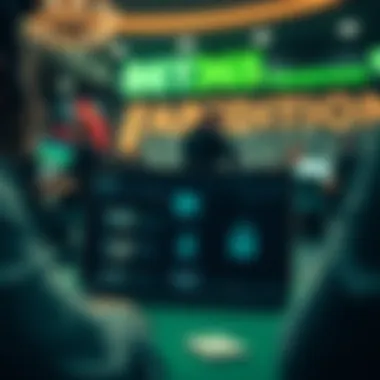 Illustration showcasing security protocols for online transactions