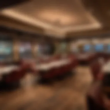 Dining area within Broadwater Casino displaying culinary offerings