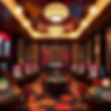 Cultural motifs reflected in casino interior design