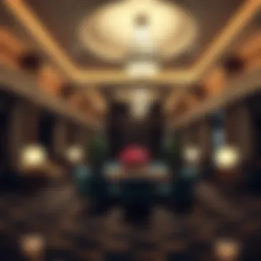 Luxurious interior lobby of Circa Hotel, featuring contemporary design and elegance.