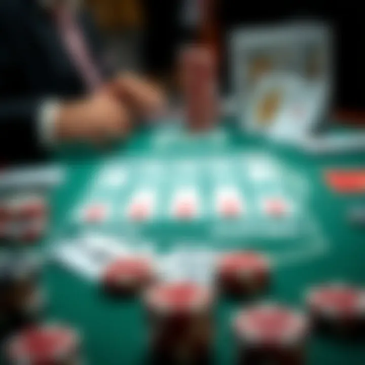 A strategic diagram showcasing the impact of player psychology on decision-making