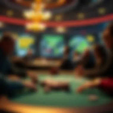 Visual representation of the evolving landscape of poker with RTA tools