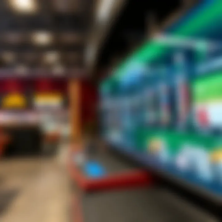 A virtual sports betting platform showcasing different sports options