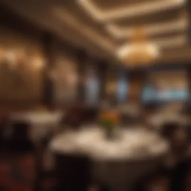 Fine dining restaurant within MGM Casino Connecticut featuring gourmet dishes