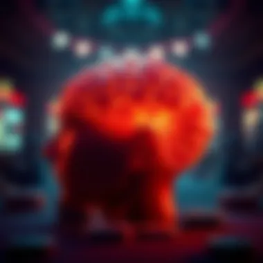 Symbolic representation of the psychological impact of bonuses