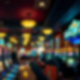 Interior view of Mohican Casino highlighting gaming floor and atmosphere