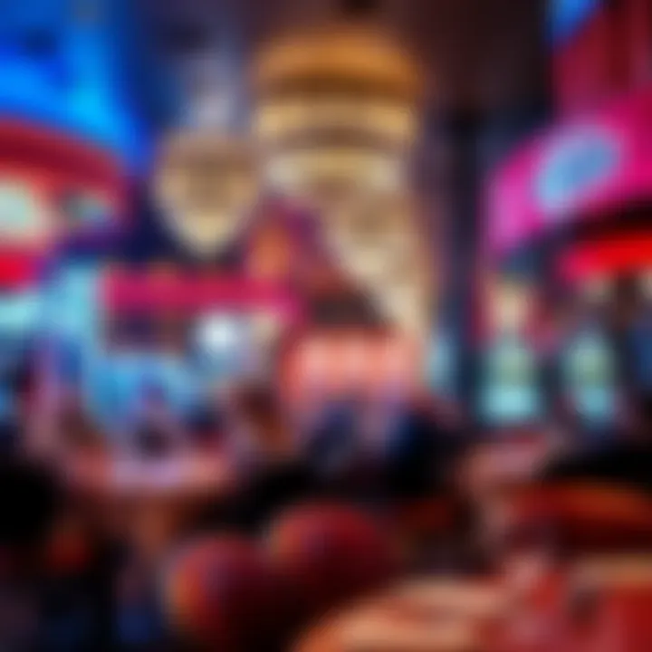 Dining options available at a Biloxi casino