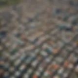 Aerial view of Honolulu showcasing its vibrant cityscape and beaches