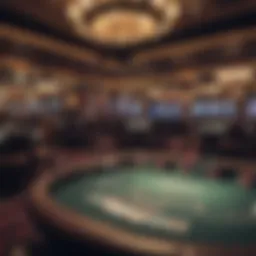 Breathtaking view of the World Series of Poker venue