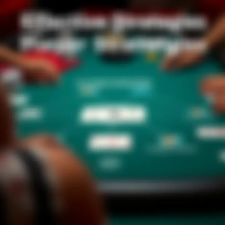 Diagram illustrating player strategies for blackjack