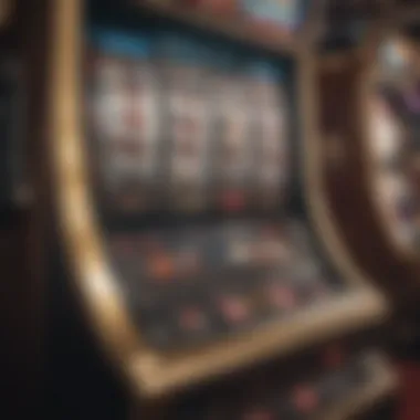 Exploring the Digital Experience of Poker Machines An intricate digital poker machine interface showcasing various features