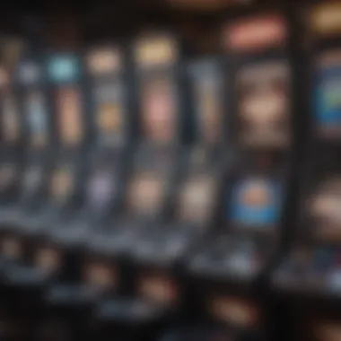 Exploring the Variety of Online Poker Machines A variety of poker machine types displayed on a computer screen