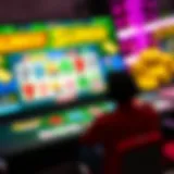 Slingo Poker game interface showing vibrant graphics and dynamic gameplay.