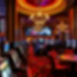 Elegant casino interior showcasing vibrant gaming atmosphere