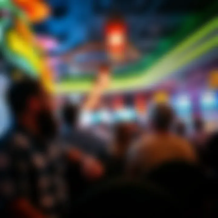 Entertainment Experience in Lake Tahoe Casinos Visitors enjoying entertainment at a Lake Tahoe casino