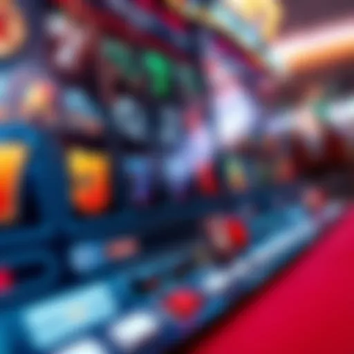 Dynamic gameplay interface of an online slot game