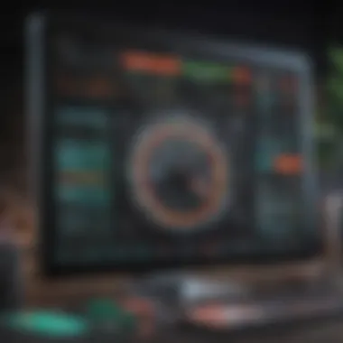 Dashboard displaying real-time betting data