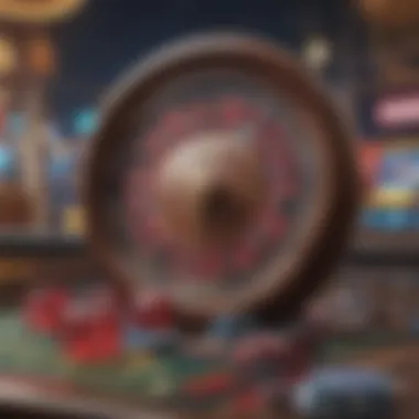 A vibrant digital interface showcasing ruby online casino games