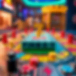 Colorful board game representing fun betting dynamics