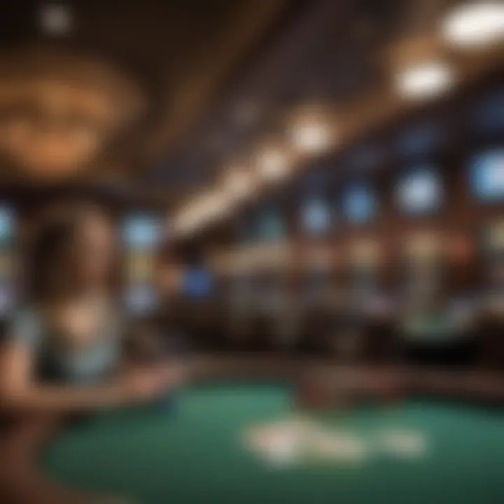 Overview of various poker game types available at the Oaks Poker Room