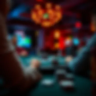 Visual showcasing bankroll management techniques for poker players