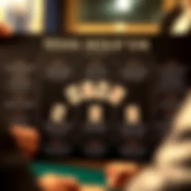 Chart illustrating different strategies for successful poker play