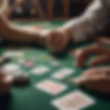 A strategic diagram illustrating optimal betting patterns