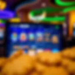 A captivating view of the Four Winds Online Casino interface displaying various games.