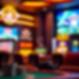 Visual representation of online gaming platforms