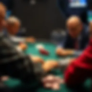 Strategic gameplay highlighting various tactics in action