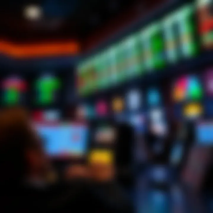 Visualization of innovative betting technology in use