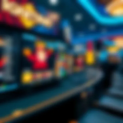 Overview of Ignition Casino's interface