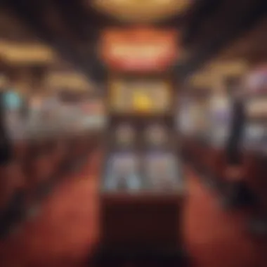 Digital Casino Experience at Lucky Ducky Illustration of a digital casino interface
