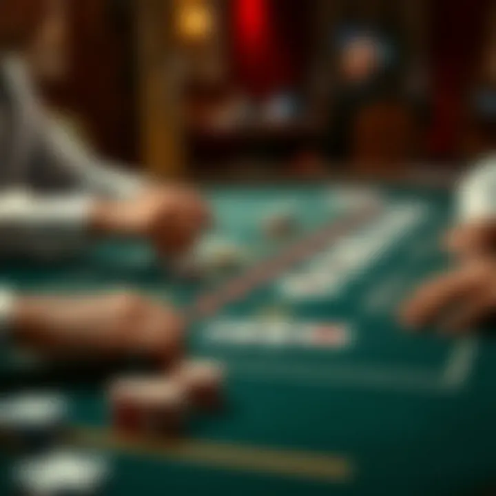 Illustration of various blackjack betting strategies