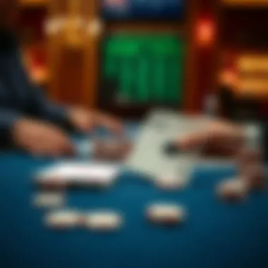 Representation of card counting techniques in blackjack