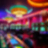 Luxurious gaming floor at Miccosukee Casino showcasing vibrant atmosphere