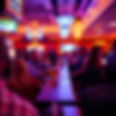 Guests enjoying a vibrant atmosphere at Midway Casino's entertainment events.