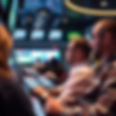 Engaged bettors enjoying the user-friendly interface of the sportsbook