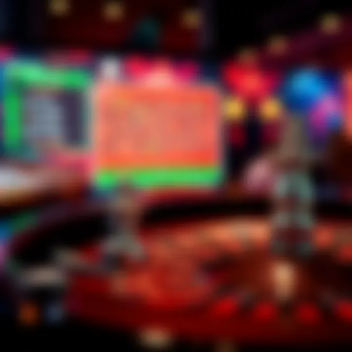 Screenshot of an engaging online roulette game interface