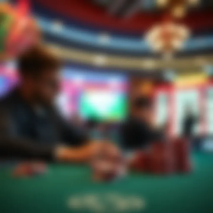 Graphical analysis of the psychological effects of gambling ads