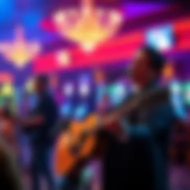 Live musical performance at Seminole Casino