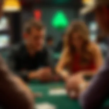 A player strategizing while engaging in a game of Slingo Poker.