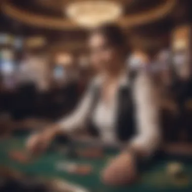 An engaging player experience with live dealer games