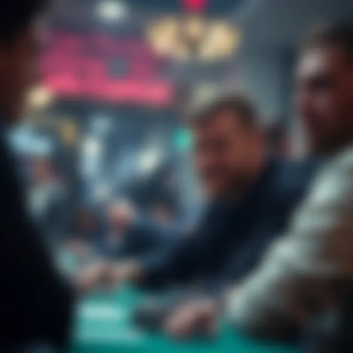 Psychological aspects of poker players in a competitive environment