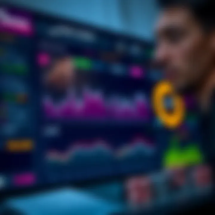 An analytical dashboard displaying IPL market trends