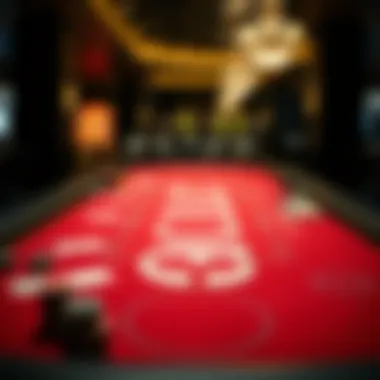 Historical representation of blackjack's evolution in casinos